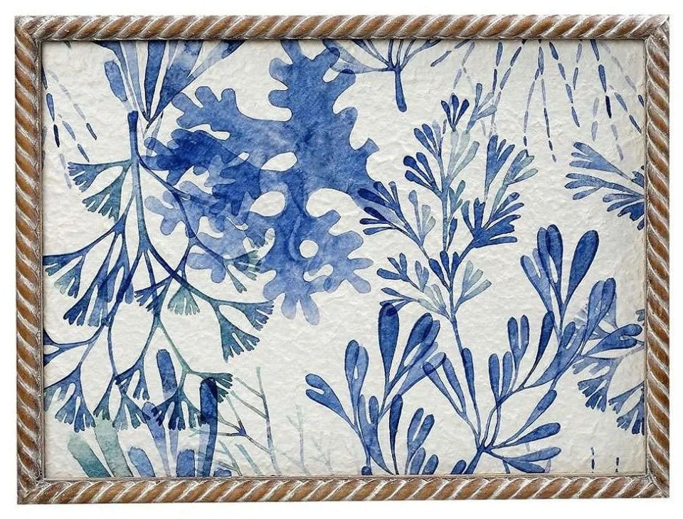 Διακοσμητικό Τοίχου Seaworld ICY317 50x3,8x38cm Blue Espiel Wood