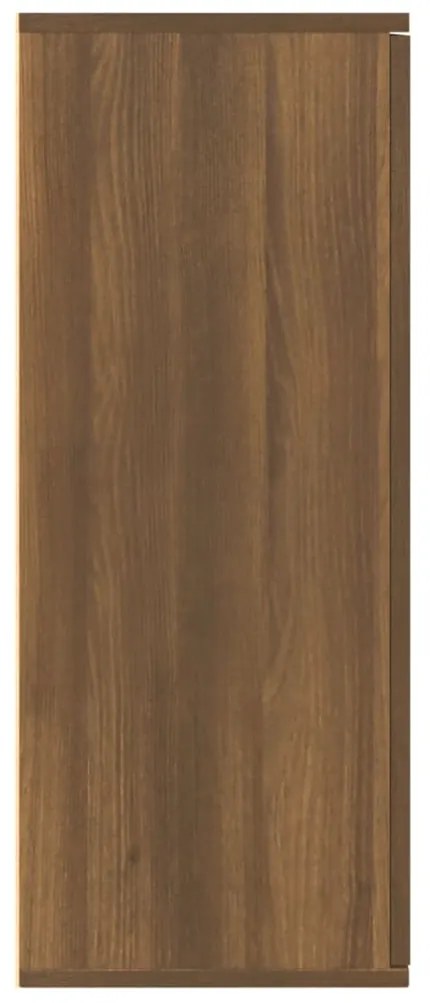 vidaXL Μπουφές Καφέ Δρυς 105 x 30 x 75 εκ. από Επεξεργασμένο Ξύλο