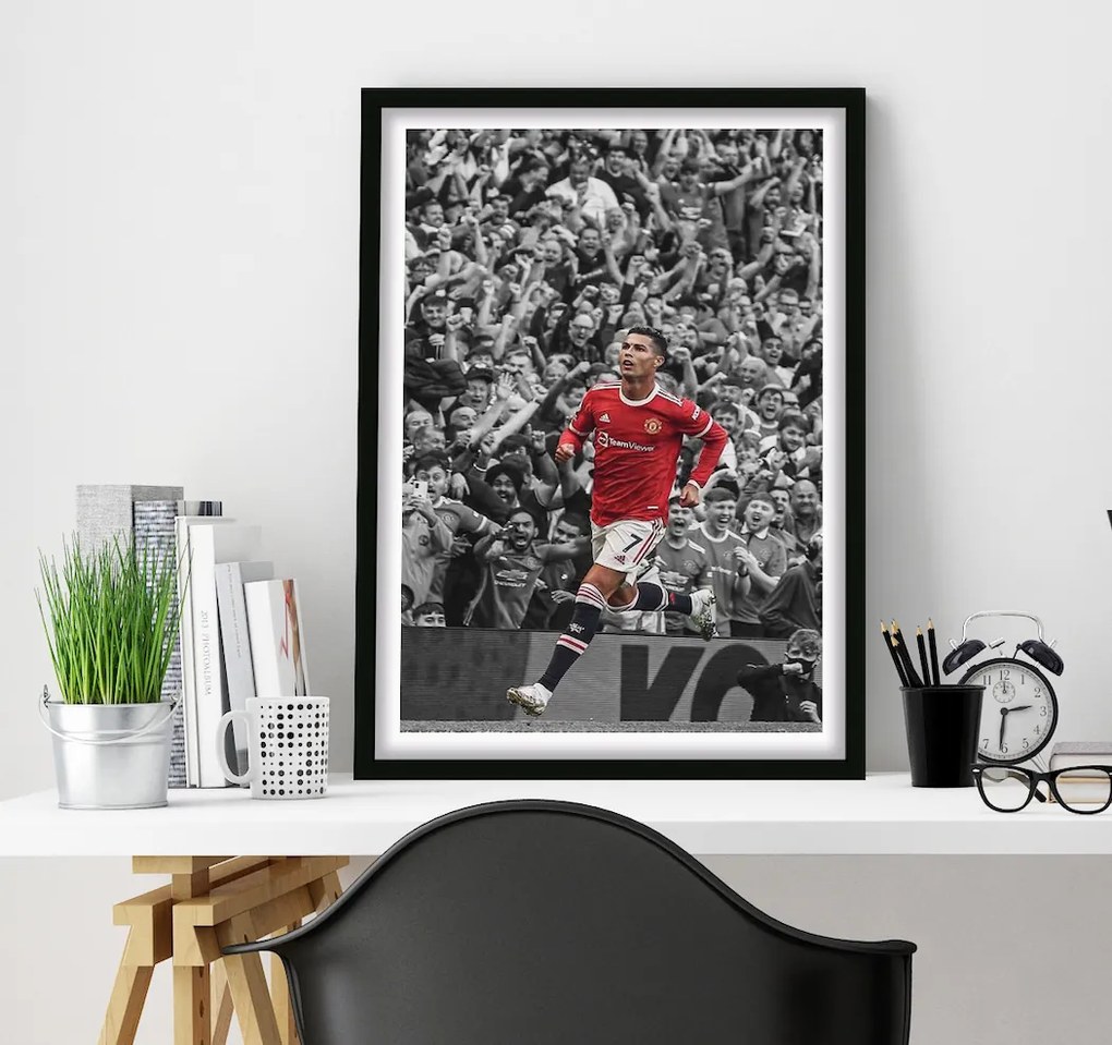 Πόστερ &amp; Κάδρο Cristiano Ronaldo SC035 40x50cm  Εκτύπωση Πόστερ (χωρίς κάδρο)