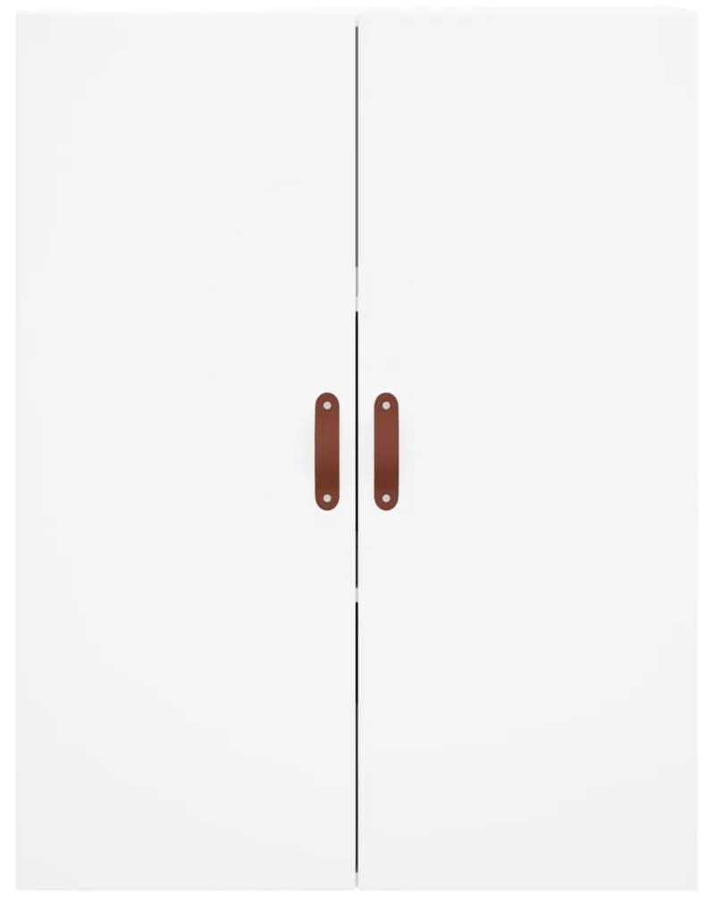 vidaXL Ντουλάπι Λευκό 69,5x34x180 εκ. από Επεξεργασμένο Ξύλο