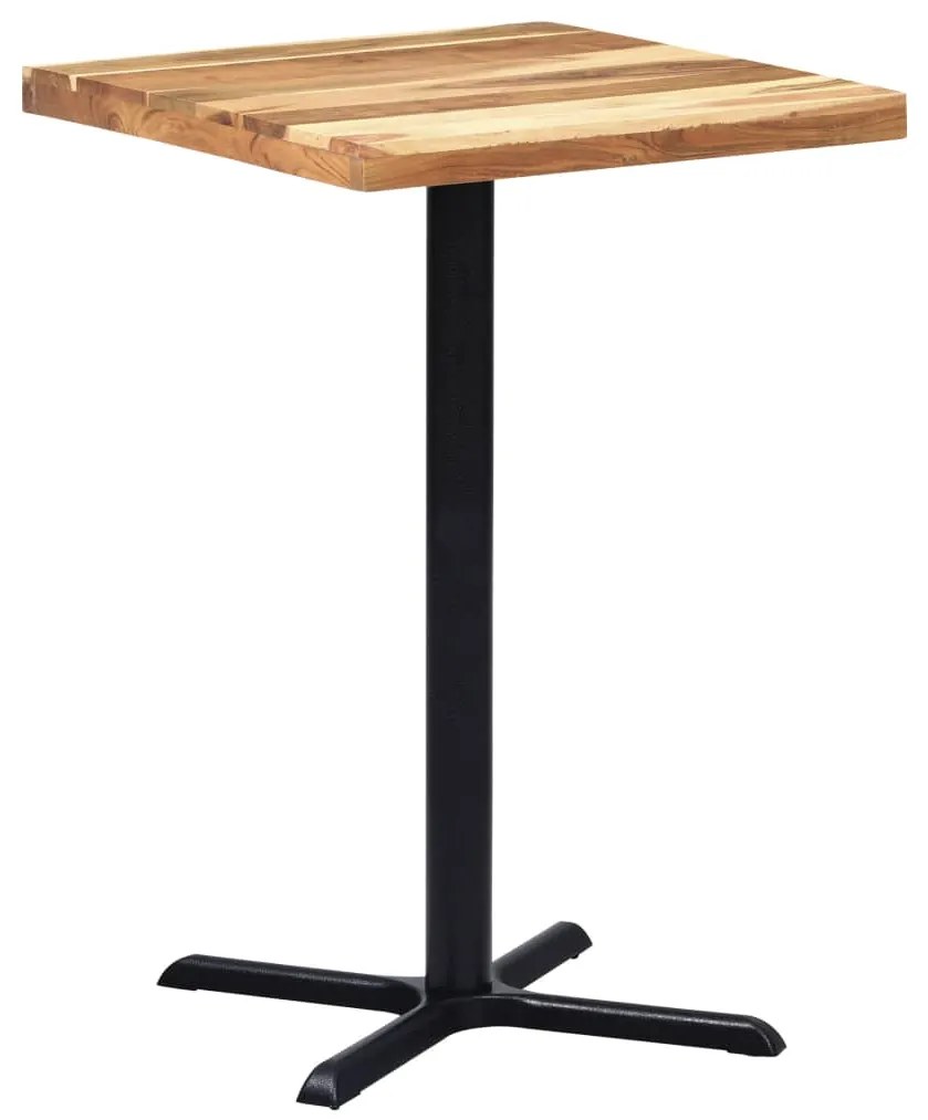 vidaXL Πόδι Τραπεζιού Bistro Μαύρο 76 x 76 x 107 εκ. από Χυτοσίδηρο