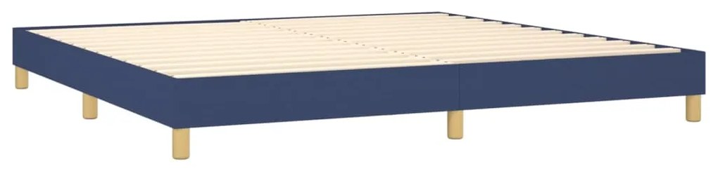 ΠΛΑΙΣΙΟ ΚΡΕΒΑΤΙΟΥ BOXSPRING ΜΠΛΕ 200X200 ΕΚ. ΥΦΑΣΜΑΤΙΝΟ 3120644