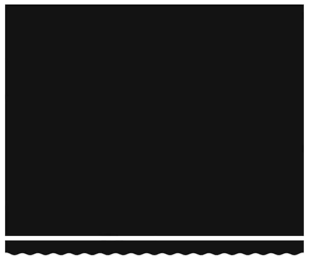 vidaXL Αντιανεμικό Μαύρο 400 x 300 x 165 εκ. Πολυεστέρας και Αλουμίνιο