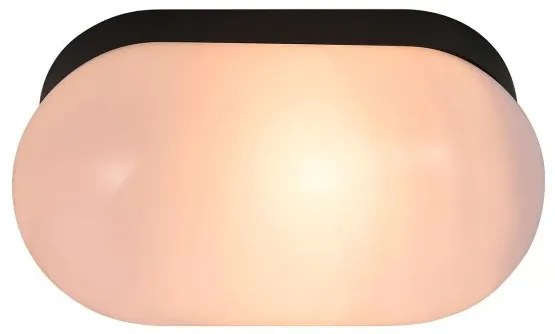Πλαφονιέρα Φωτιστικό Οροφής Μπάνιου E27 55W IP44 Foam Nordlux-2210131003-Μαύρο 2210131003