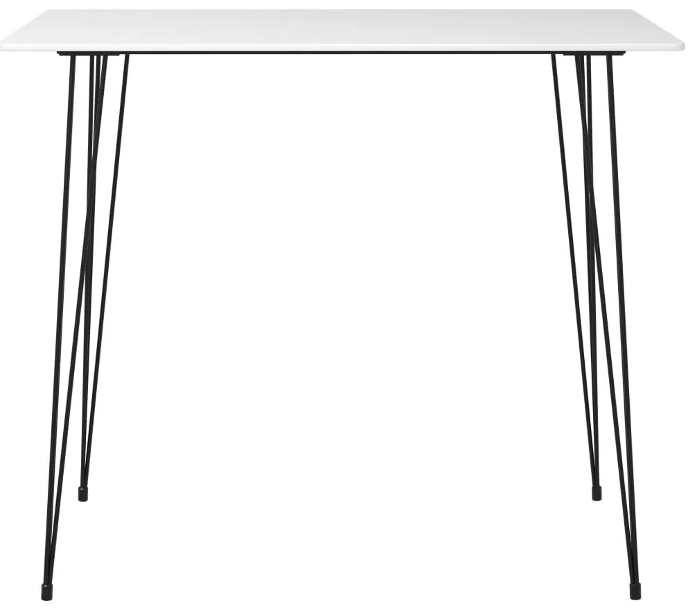 vidaXL Σετ Επίπλων Μπαρ 5 Τεμαχίων Λευκό