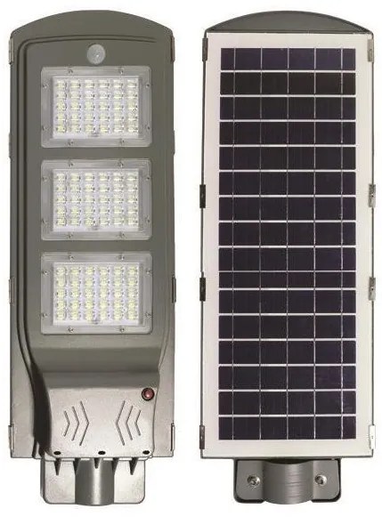 Φωτιστικό Δρόμου Ηλιακό LED SMD 60W 6000K IP65 Γκρι 200-57808 Eurolamp-200-57808-Γκρι 200-57808
