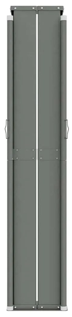 vidaXL Σκίαστρο Πλαϊνό Συρόμενο Κόκκινο 220 x 1000 εκ.