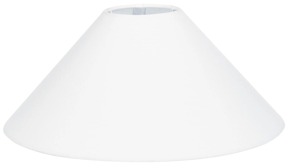 Lampshade S Line Ø40cm Λευκό Κωνικό Υφασμάτινο S3177-0091