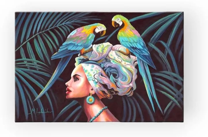 Πίνακας Tropical Woman - 120Χ80