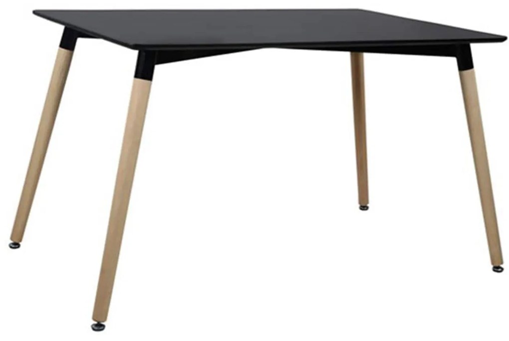 Τραπέζι Minimal HM008.02 Μαυρό 120x80x73cm Mdf,Ξύλο