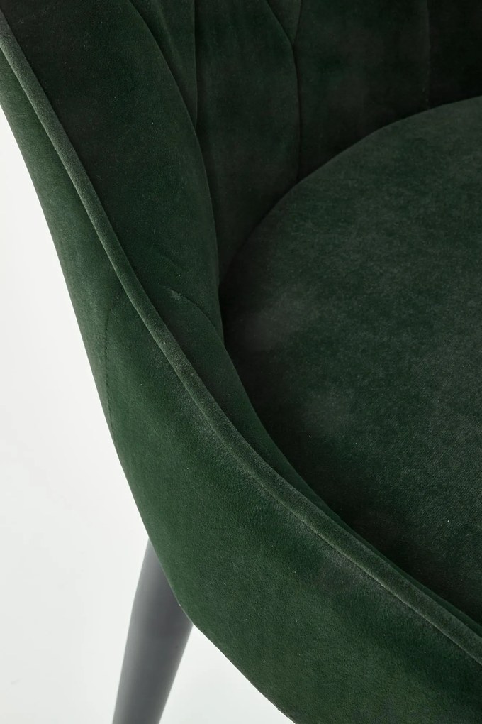 K366 chair, color: dark green DIOMMI V-CH-K/366-KR-C.ZIELONY