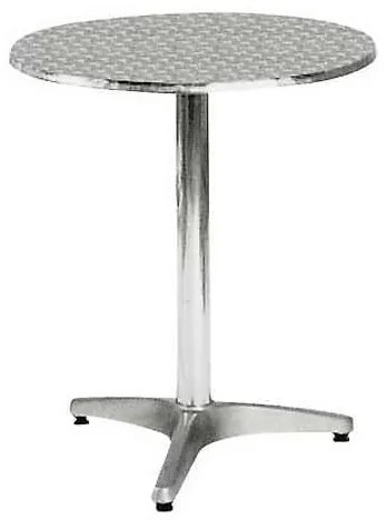 ΤΡΑΠΕΖΙ ΑΛΟΥΜΙΝΙΟΥ Φ60 Palma E284 D. 60 H.70cm