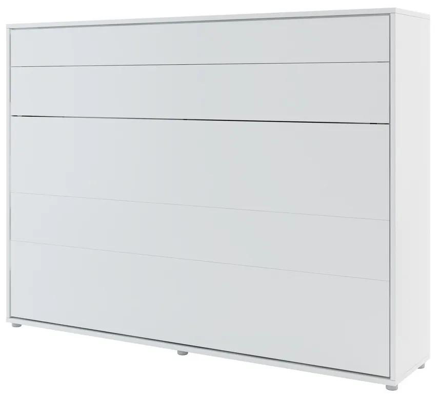 Κρεβάτι τοίχου Concept Pro Lenart AH115, 140x200, Πλαστικοποιημένη μοριοσανίδα,  Τάβλες για Κρεβάτι, 168x211x157cm