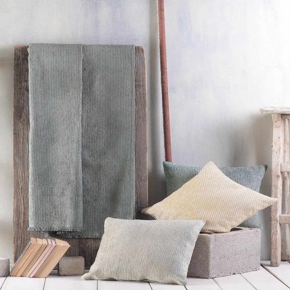 Ριχτάρι Honey Brown Grey Ρυθμός Διθέσιο 180x240cm Chenille,Cotton,Polyester