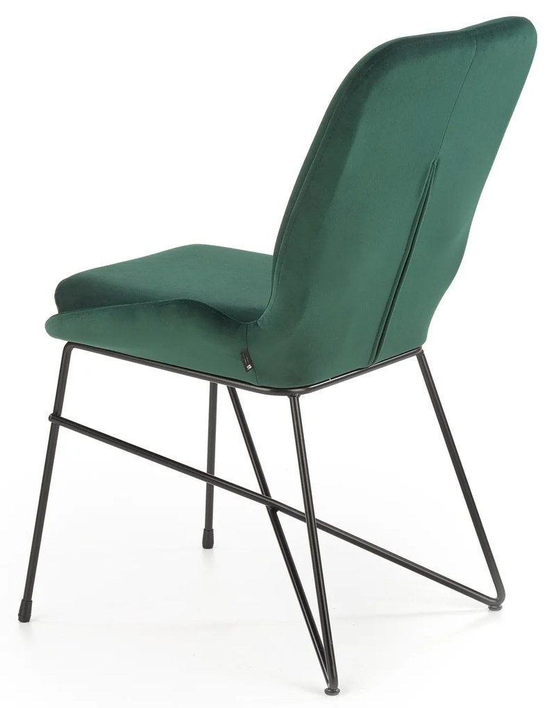 K454 chair color: dark green DIOMMI V-PL-K/454-KR-C.ZIELONY