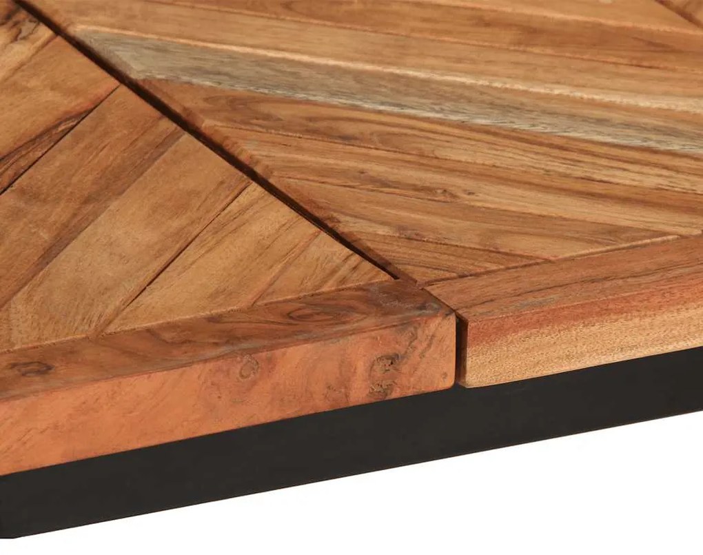 vidaXL Τραπεζαρία Κήπου 180 x 90 x 75 εκ. από Μασίφ Ξύλο Ακακίας