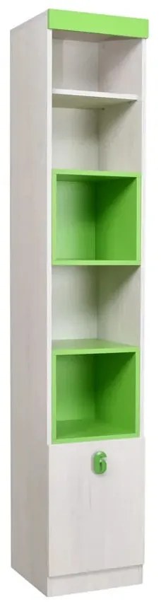 MATIS Στήλη βιτρίνα Numero 1V Πράσινο Matis584618