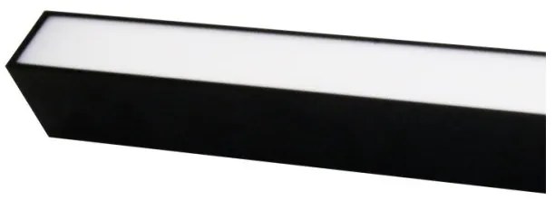 Γραμμικό Φωτιστικό LED 50W 4000K 5000lm 150cm Lumen-21-15005011-Μαύρο 21-15005011