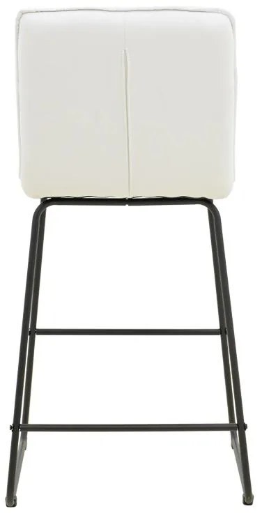 Σκαμπό μπαρ Essential ύφασμα μπεζ-πόδι μαύρο μεταλλικό 53x64.5x107εκ 4αδα 53x64.5x107 εκ.