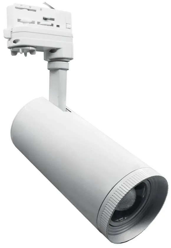 Σποτ Ράγας 4 Καλωδίων Aimy3040W4 30W 4000K 3100lm White Aca Αλουμίνιο