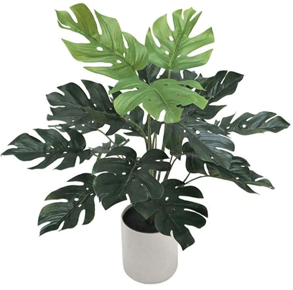 Τεχνητό Φυτό Σε Γλάστρα Μονστέρα 04-00-18833 40cm Green Marhome Synthetic