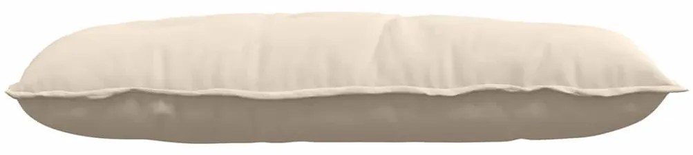 vidaXL Μαξιλάρι Πλάτης Μπεζ 100 x 50 cm Ύφασμα Μικροΐνας