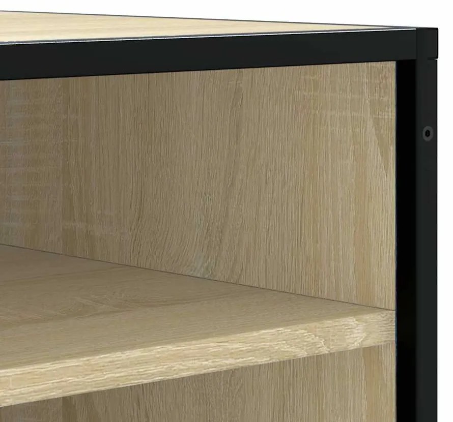 Πάγκος παπουτσιών Sonoma Oak 84x40x53,5 cm - Καφέ