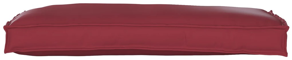 vidaXL Μαξιλάρι Παλέτας για Πάγκο Μπορντό 100 x 40 x 8 cm από Ύφασμα Oxford