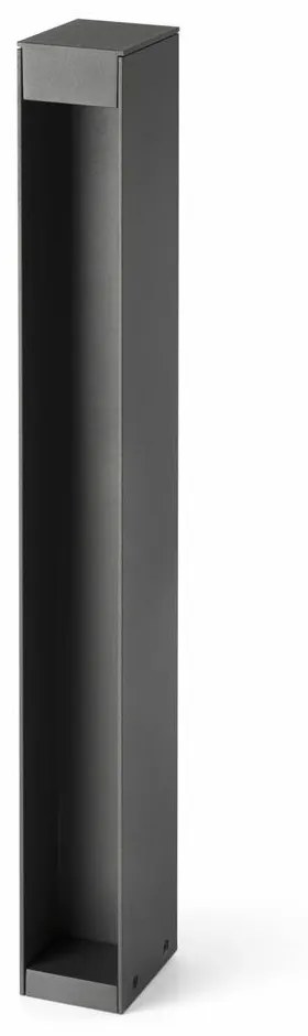 Φωτιστικό Δαπέδου Cerler 600 71942 9W 2200-2700-3200-4000K 427lm IP65 6,6x9x60cm Dark Grey Faro Barcelona