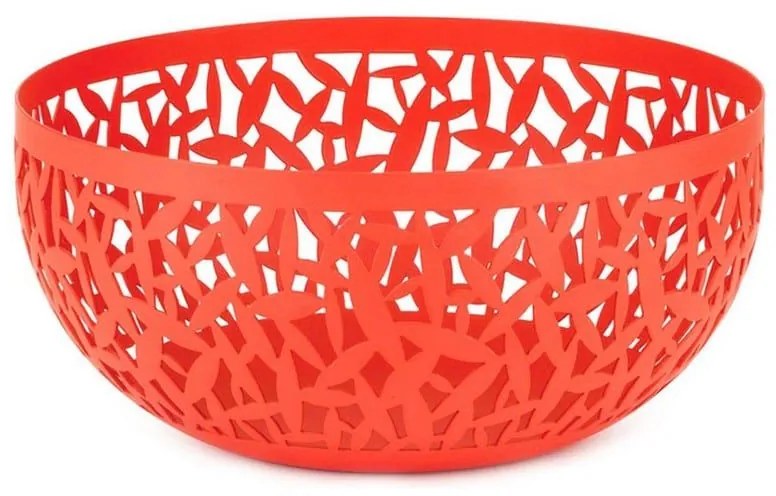 Φρουτιέρα Cactus MSA04/21 R Φ21x9,5cm Μεταλλική Red Alessi Metal