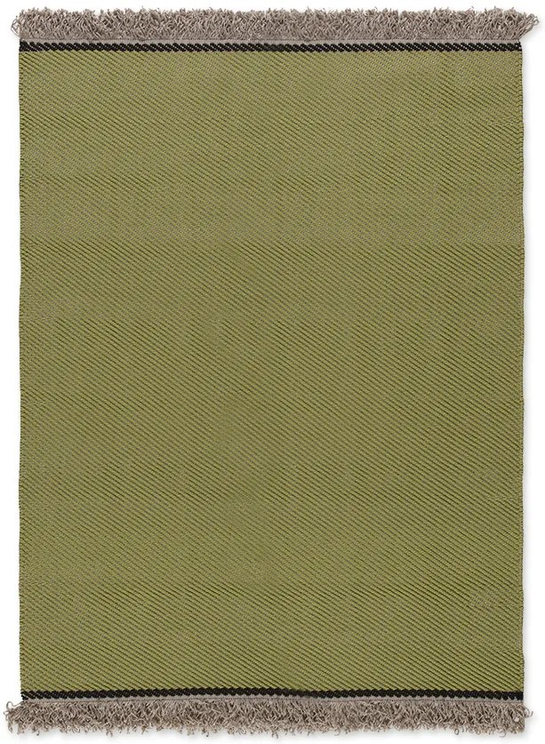 Χαλι Diagonio Green-Beige - 160x230