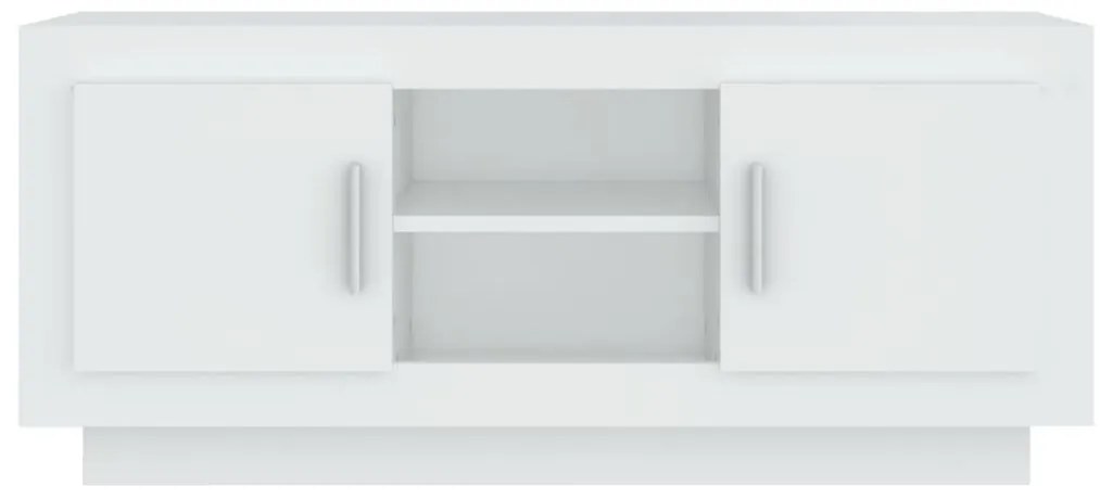 vidaXL Έπιπλο Τηλεόρασης Λευκό 102x35x45 εκ. από Επεξεργασμένο Ξύλο