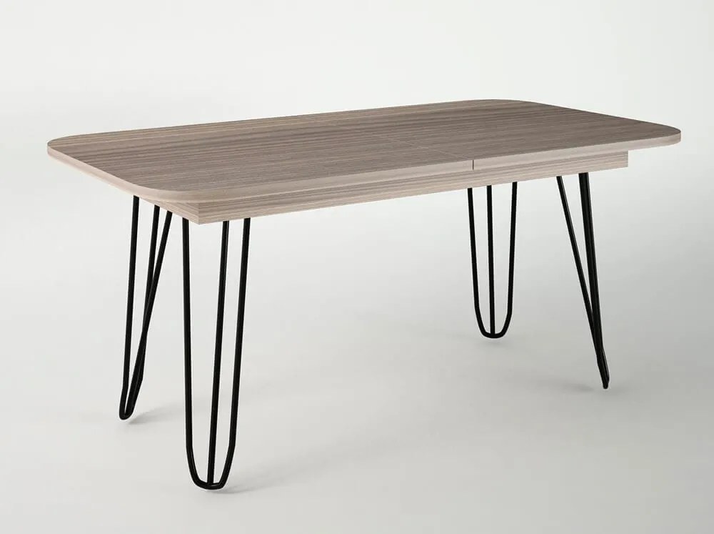 SARFURNITURE Τραπέζι  Άδης  ανοιγόμενο σταχτί SAR-112218