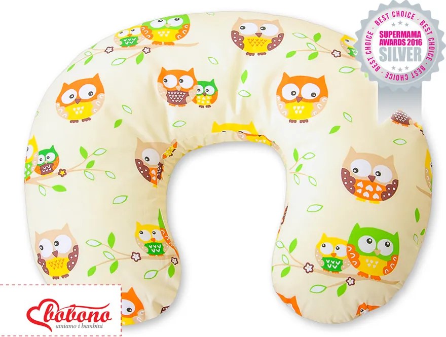 Μαξιλάρι Θηλασμού - Basic cream owls