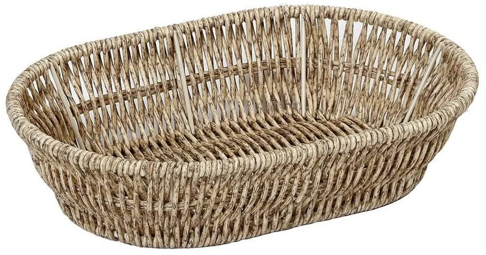 Καλάθι Ψωμιού Οβάλ (28x20x7) Espiel Beige Large KOD107