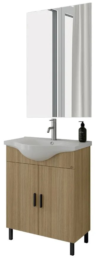 Σετ μπάνιου LUNA 65 SLIM Slavonia Oak