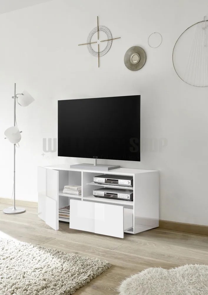 Έπιπλο Τηλεόρασης Λευκό 121x43x57
