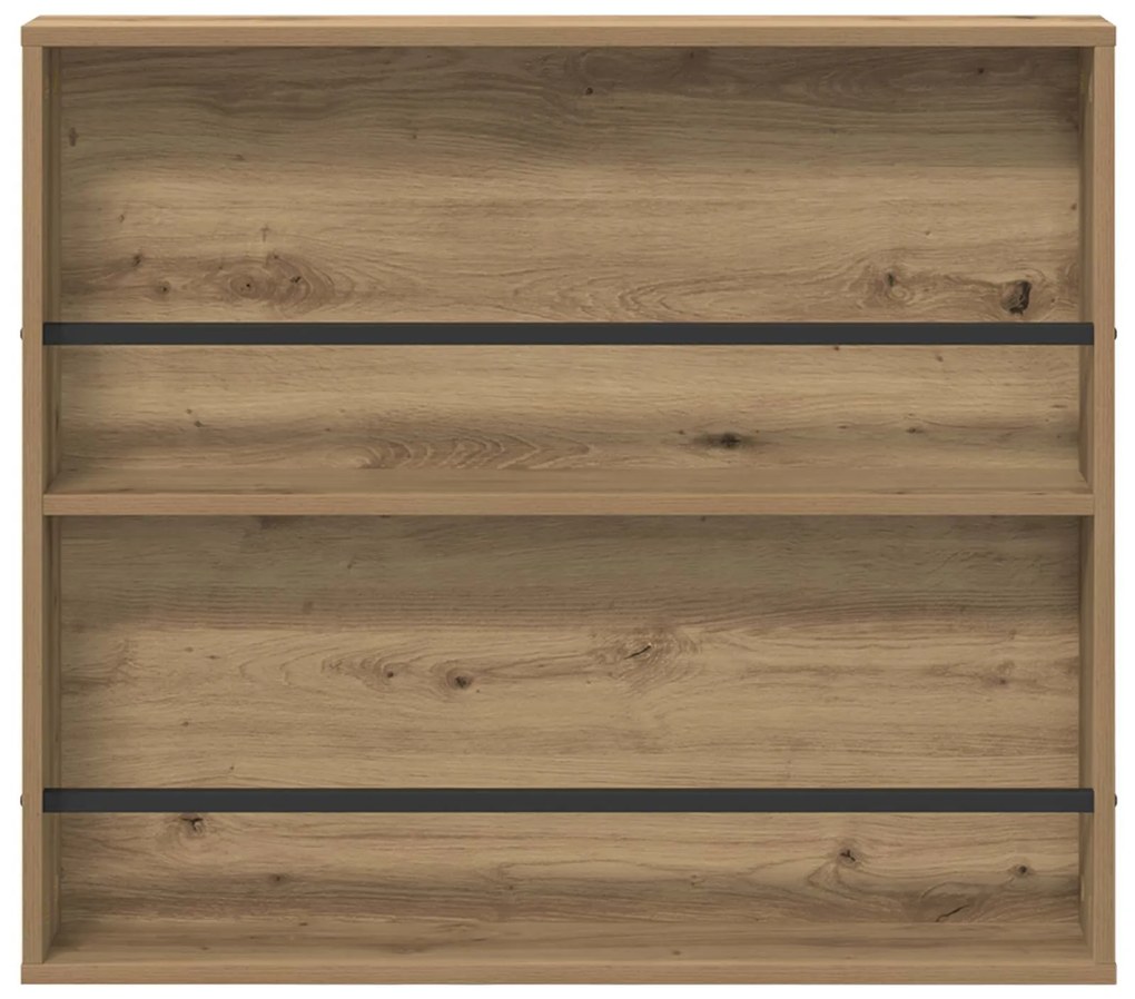 vidaXL Ράφι Περιοδικών Artisan Oak 80 x 12 x 70 εκ Επεξεργασμένο ξύλο