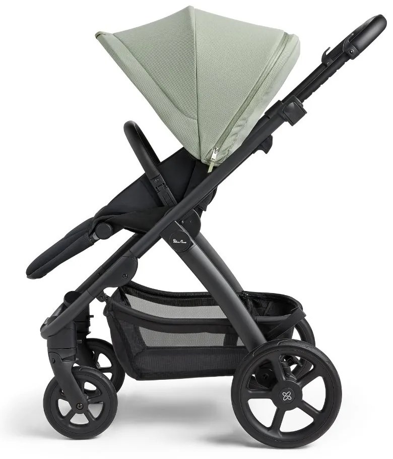 Καρότσι και PortBebe Σύστημα μεταφοράς (6τμχ) Silver Cross Tide Sage