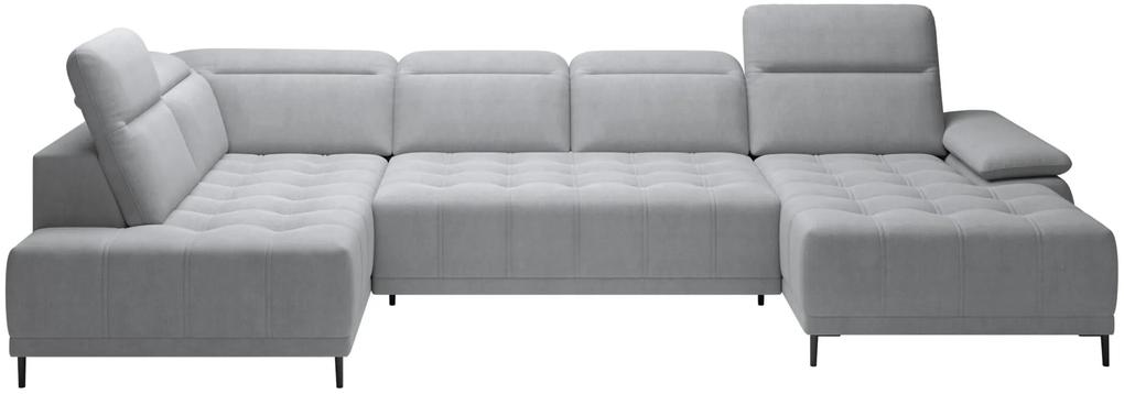 Γωνιακός καναπές Jolie Plus-Αριστερή-Gkri - 352.00 Χ 204.00 Χ 82.00