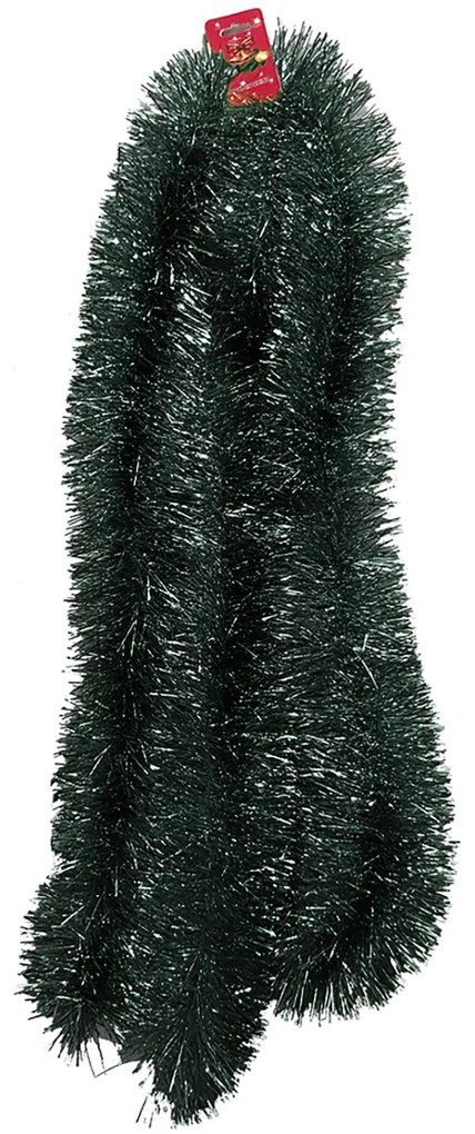 Γιρλάντα παλ απόχρωση tinsel Φ11cm Υ:2m Xmasfest 1132682 ΠΡΑΣΙΝΟ ΣΚ. - 12 ΤΕΜ 93-2662-DGRN