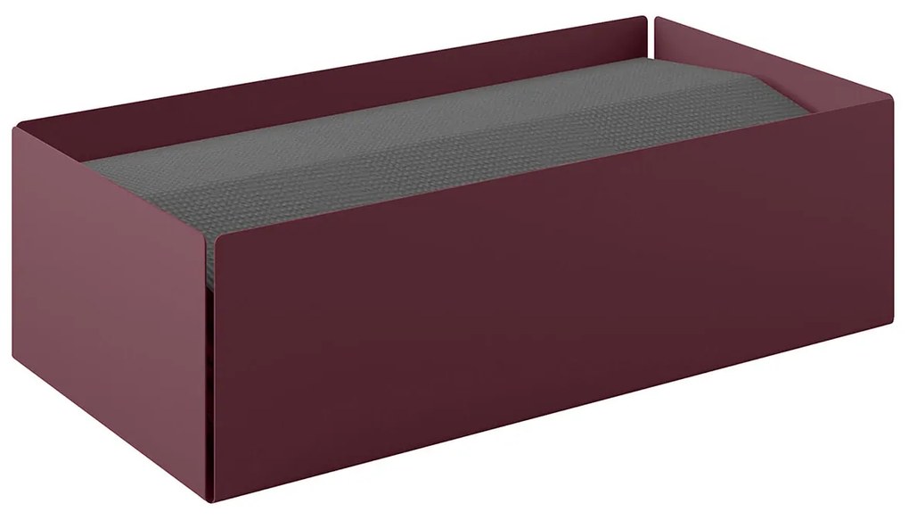 Θήκη Για Χαρτομάντηλα (25x7.5x13) Pam &amp; Co 121-153 Matt Bordeaux