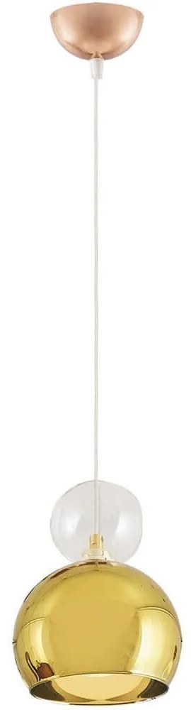 Φωτιστικό Οροφής 414LRC1798 Φ16x120cm 1xG9 5W Gold Opviq