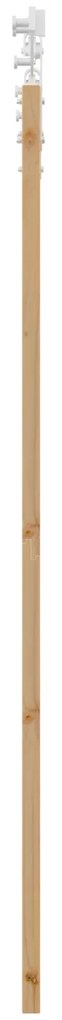 vidaXL Συρόμενη Πόρτα με Σετ Εξαρτημάτων 61x198,5 εκ. Μασίφ Ξύλο Πεύκου