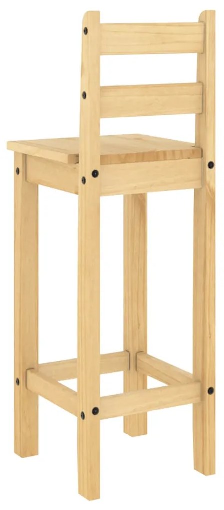 vidaXL Καρέκλες Μπαρ 2 τεμ. από Μασίφ Ξύλο Πεύκου