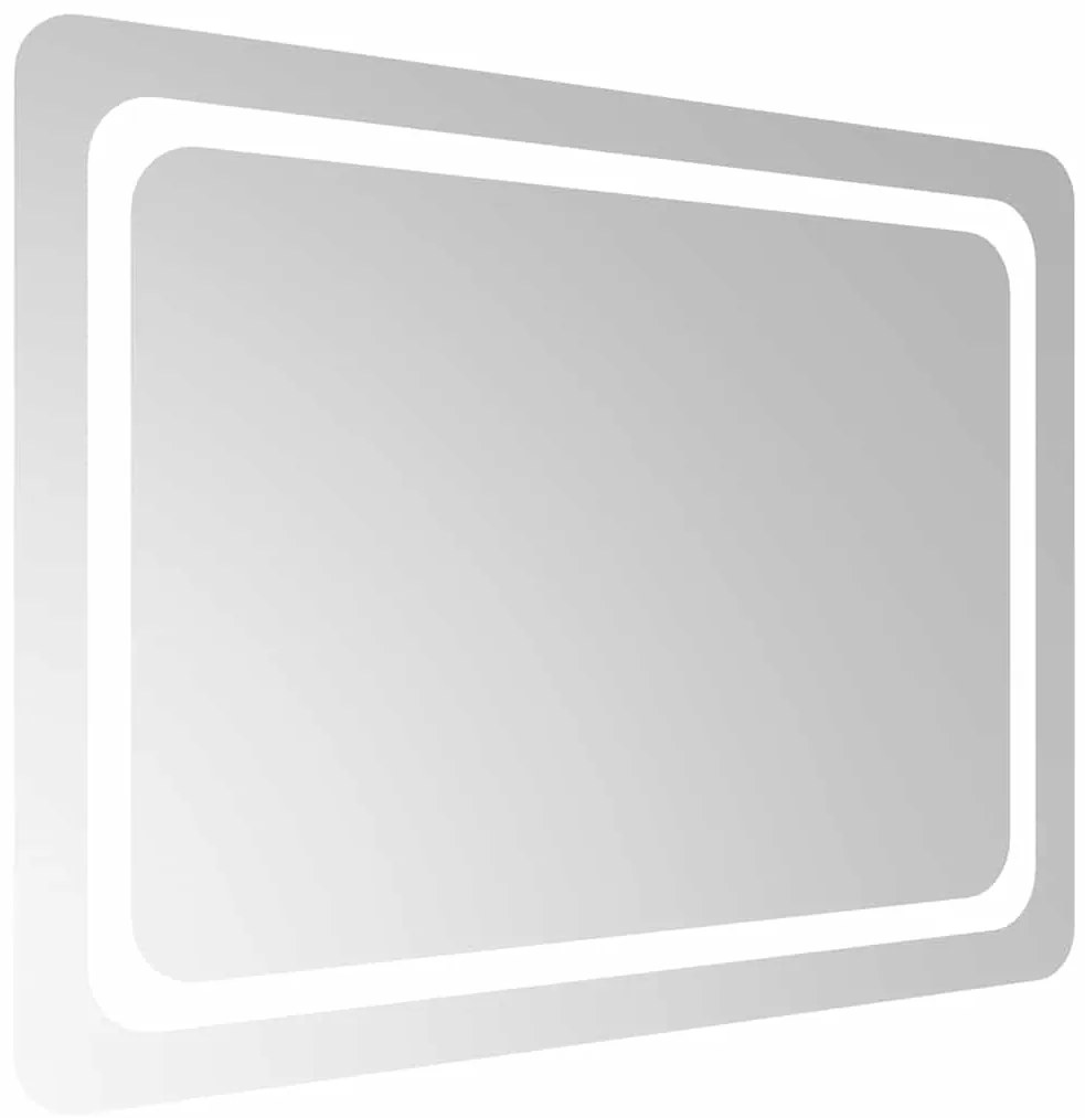 vidaXL Καθρέφτης Μπάνιου με LED 80x60 εκ.