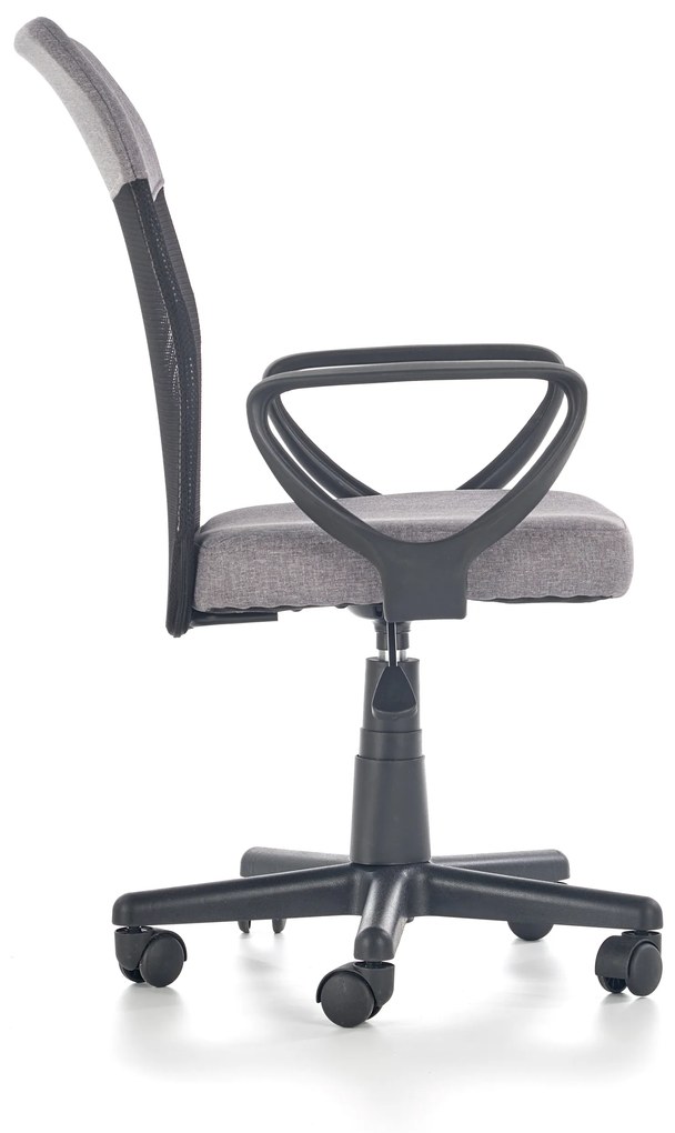 TIMMY o.chair, color: grey / black DIOMMI V-CH-TIMMY-FOT-POPIEL