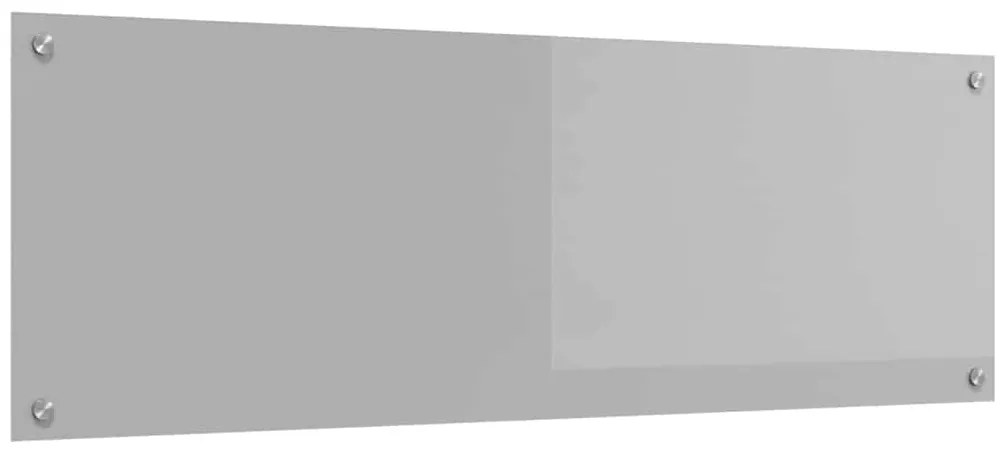 vidaXL Πίσω Πάνελ Κουζίνας Ανοιχτό γκρι 120 x 40 x 0,6 εκ.