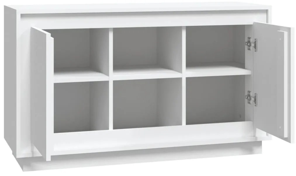 vidaXL Μπουφές Λευκός 102 x 35 x 60 εκ. από Επεξεργασμένο Ξύλο