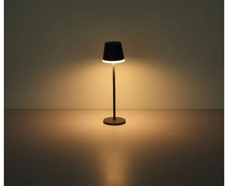 Ηλιακό Επιτραπέζιο Φωτιστικό 10xLED 0,06W ΙΡ44 Globo Lighting-36637W-Λευκό 36637W